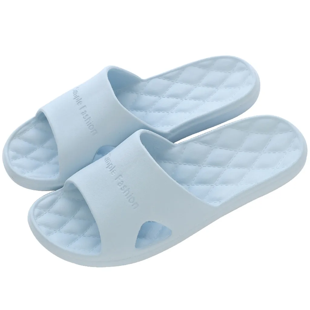 Домашние тапочки Женские модные повседневные домашние Тапочки для ванной и душа