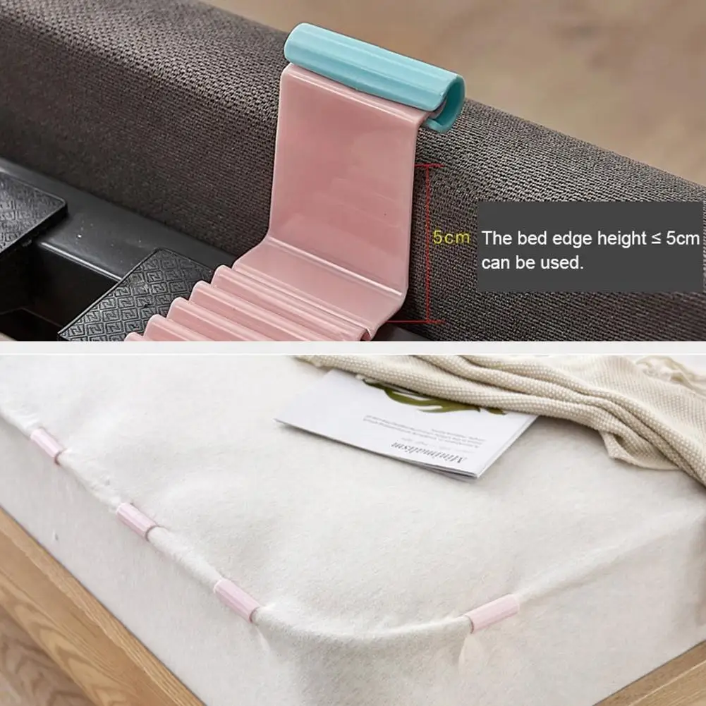 

Needle-free domestic bed sheet holder invisible sheet clip non-slip mattress sheet buckle bed pegs home laundry storage tools