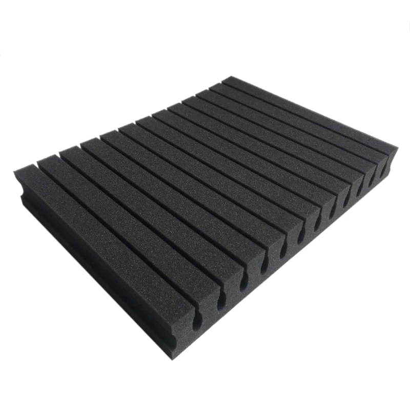 

Promotion! 6Pcs Acoustic Foam for Microphone Isolation Shield 11.8 InchX15.75 InchX5 Inch Soundproof Foam Insulation Noise Filte