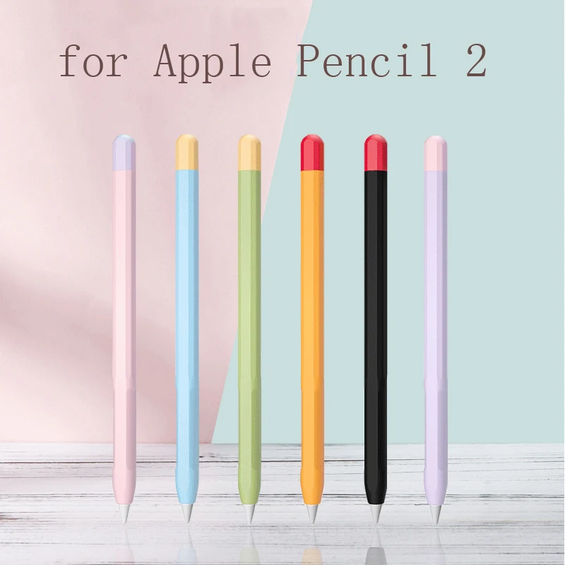 

Silicone Replacement Case for Apple Pencil 2 Touchscreen Stylus Pen Case â€‹Protective Cover Skin Apple Pencil Accessories