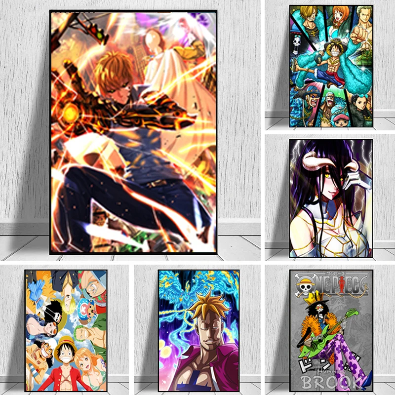 

Nanatsu No Taizai Seven Deadly Sins One Piece Luffy Zoro Anime Canvas Art Prints Poster Wall Decor,8 x 10 Inches,Ready To Hang
