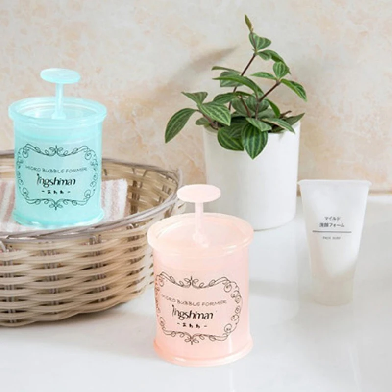 

New 1Pcs Simple Face Cleanser Shower Bath Shampoo Foam Maker Foaming Clean Tool