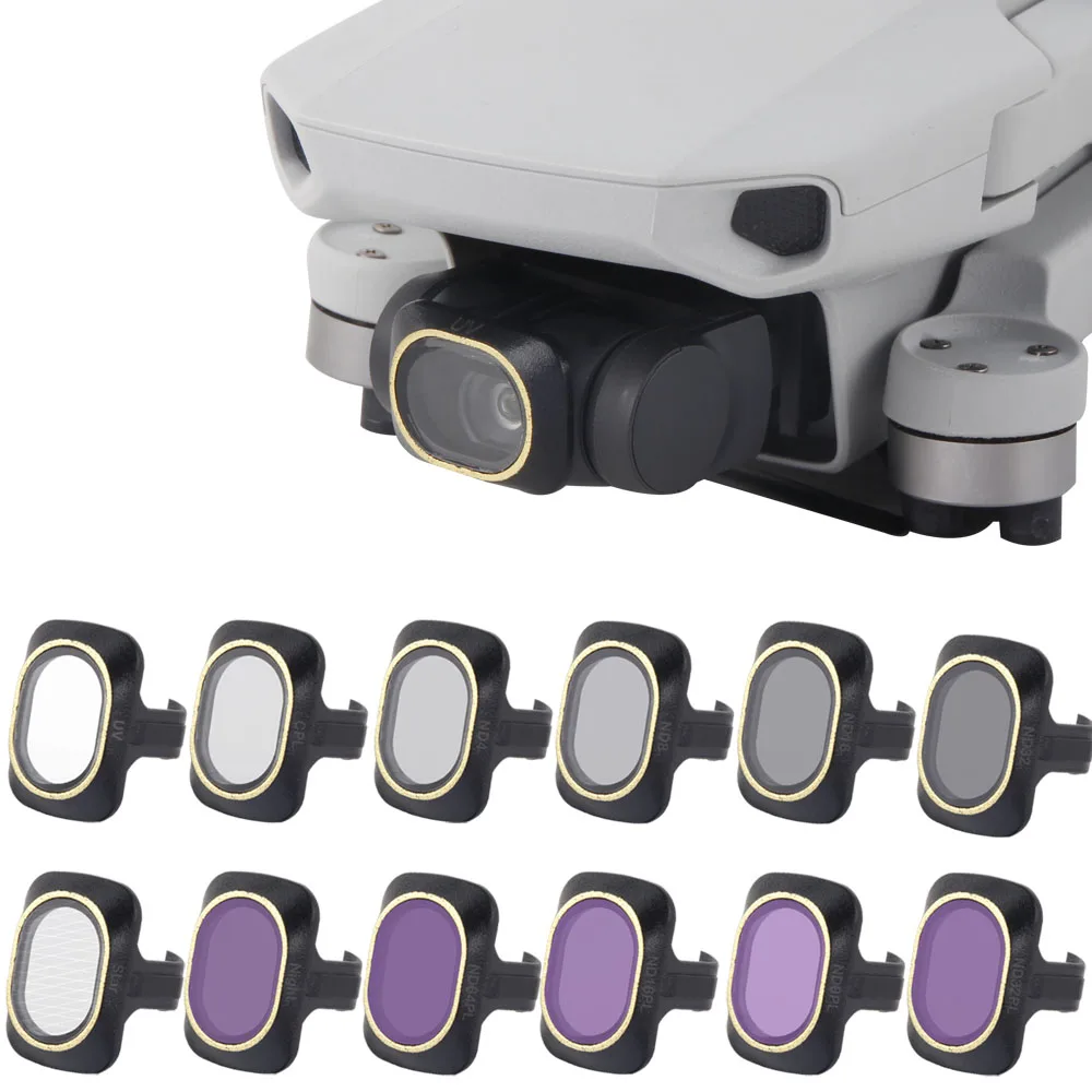 

Done Filter For DJI Mavic Mini/2 Filter Neutral Density Polar For DJI Mavic Mini Glass Accessories UV CPL ND NDPL4/8/16/32 Set