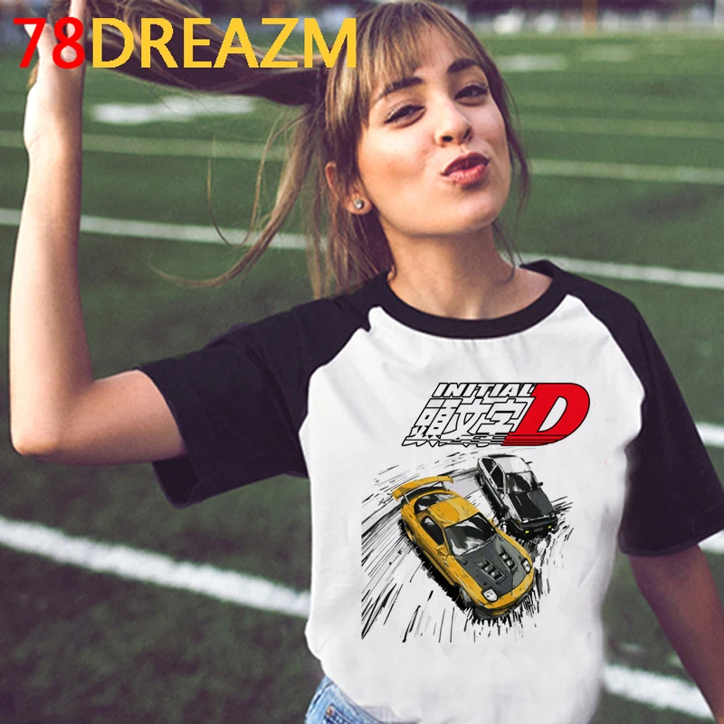 

Initial d Акира Топ Тройники лето, топ, одежда для пар эстетику гранж harajuku ulzzang футболки принтовые тройники для женщин размера плюс