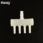 1 шт. 4 6 8 10 Пластик способы 4 мм аквариума Пластик воздушный клапан управления потоком Сплиттер Комплект небольшое дополнение из аквариум с подачей кислорода поставки