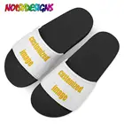 Летние домашние мужские шлепанцы с принтом на заказ