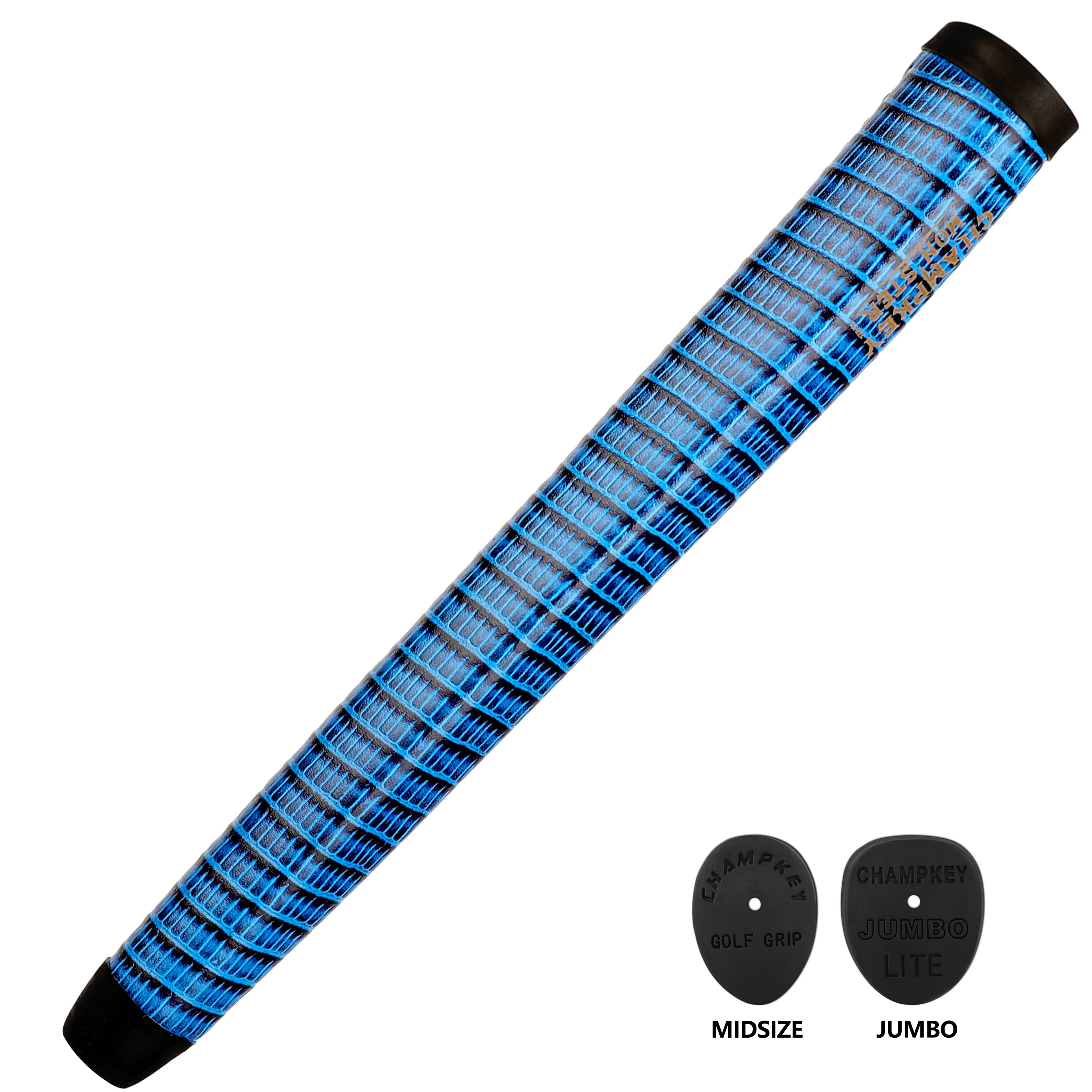 Новые ручки для гольфа CHAMPKEY из змеиной кожи большого размера 6 цветов ручная