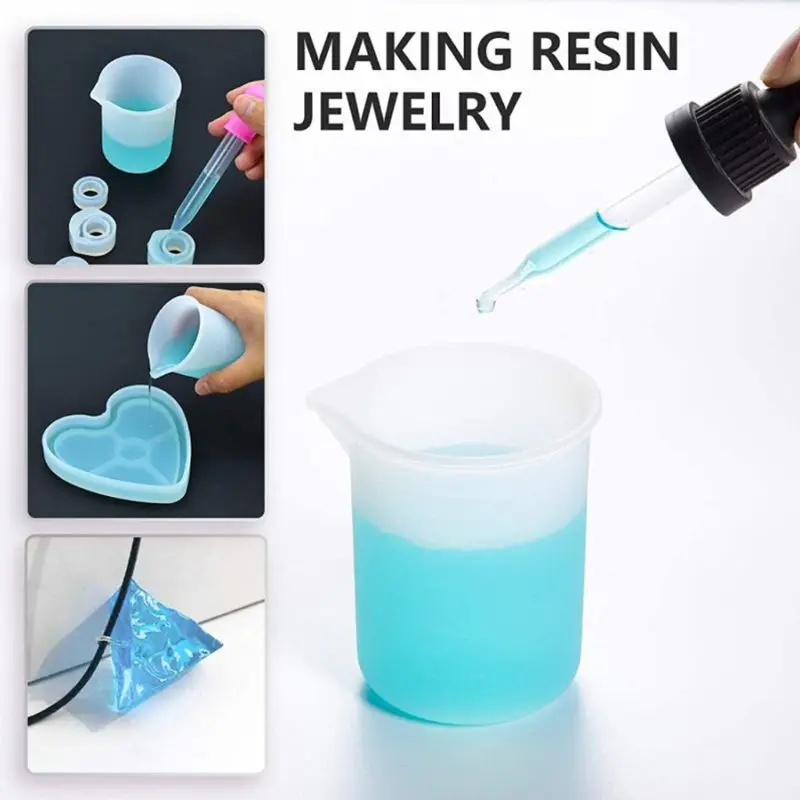 

1 Set Crystal Epoxy Resin Mold Pendulum Casting Silicone Mould Handmade DIY Crafts Earring Necklace Pendant Jewelry Making Tools