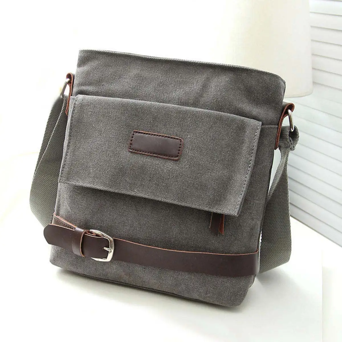 

Hot Selling New Men Canvas Casual Bag Multi-purpose Fashion HandBags Office Single Shoulder Bags