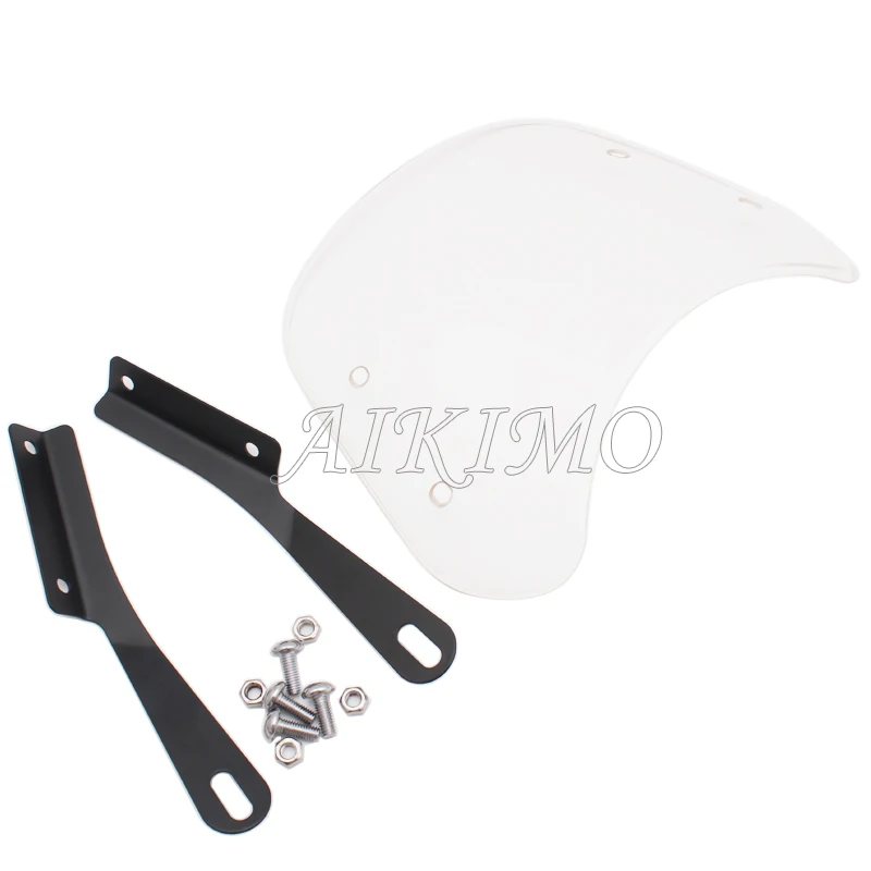 Регулируемый обдув лобового стекла мотоцикла для 5 7 дюймов фары универсальные