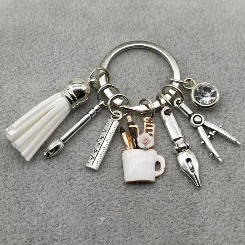 Новый модный держатель для брелок с ручкой ручной работы кисточками Подарочный