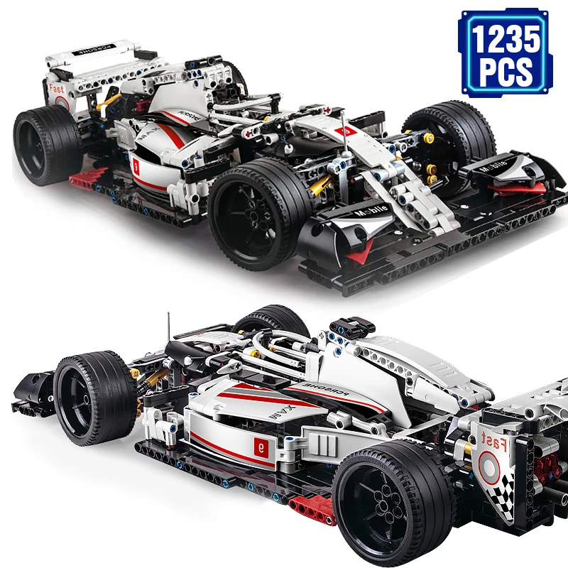 12335 Pcs Technic Formula One Racing Building Blocks World Famous Sports Car Bricks Toys Kids Winter Holiday Gift for Adult | Игрушки и