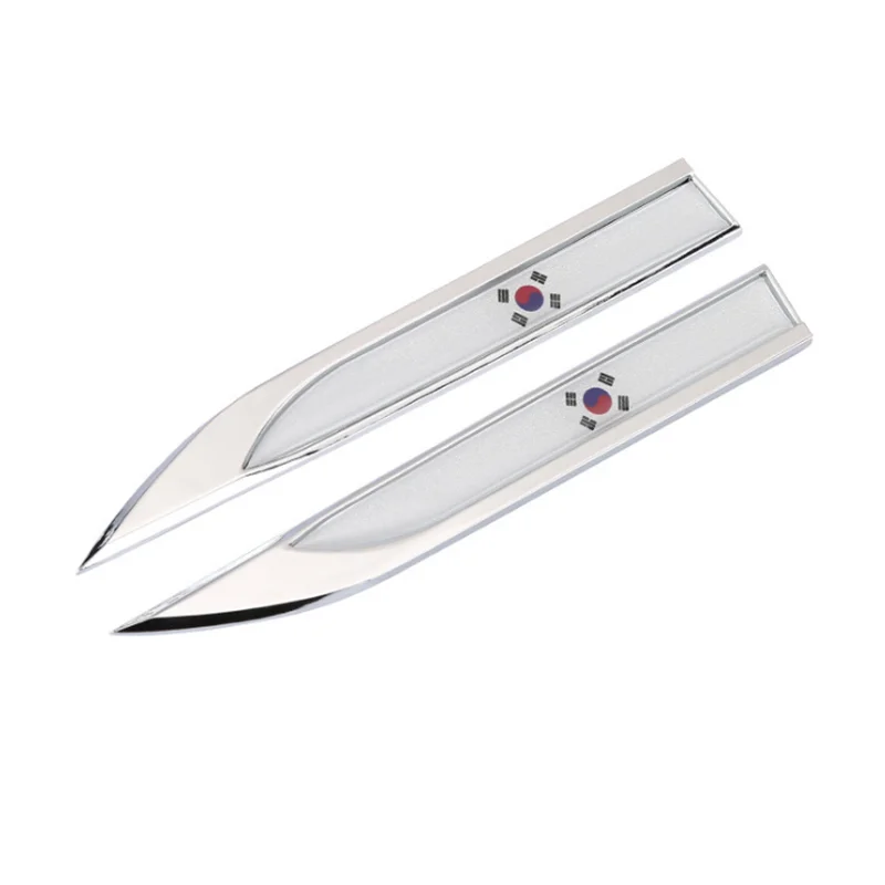 Наклейки на нож для бокового крыла автомобиля Италия Германия Англия Корея