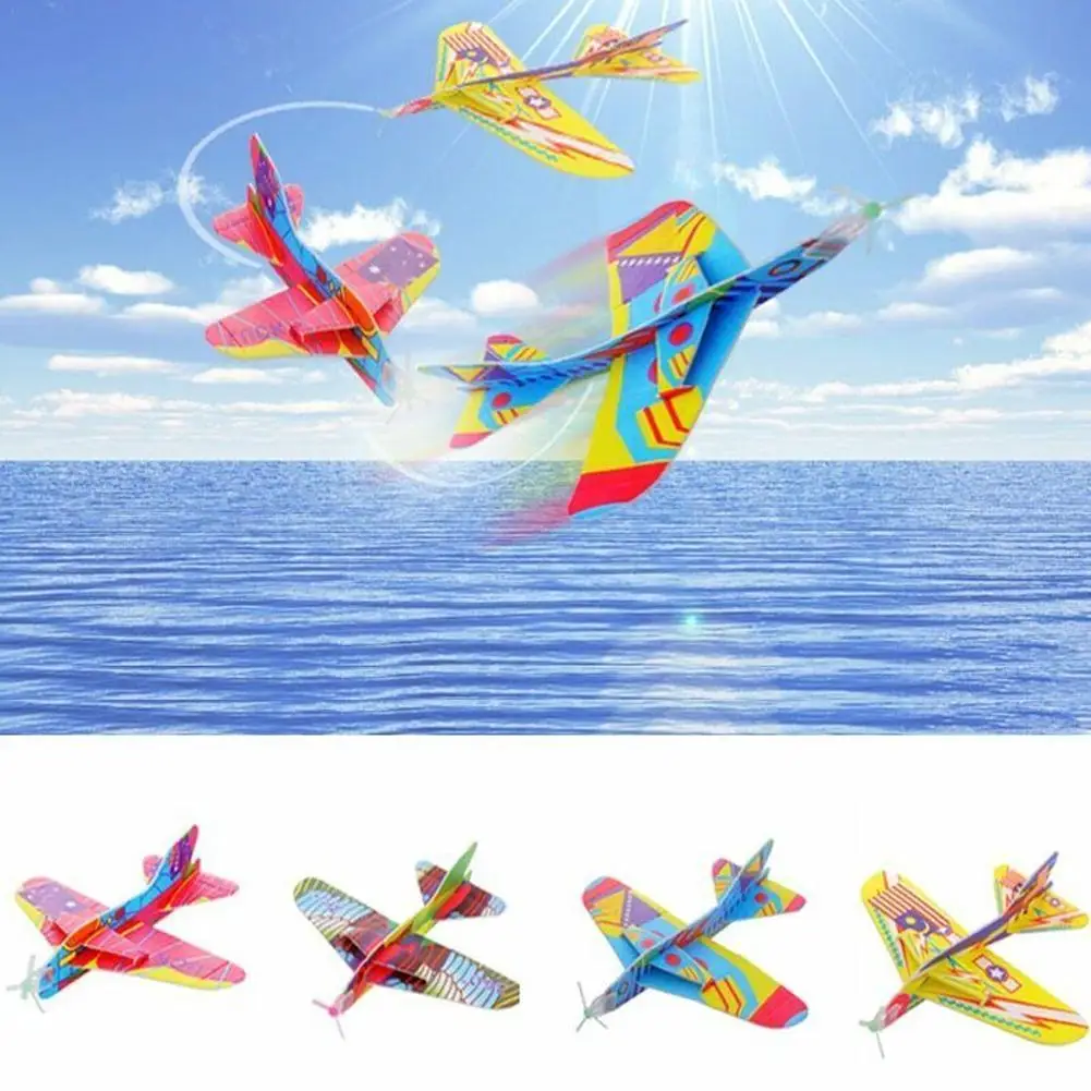 

Magic Maneuvering Plane/Magic Foam Plane 360 Maneuvering Educational Model Toys Assembly O7L6