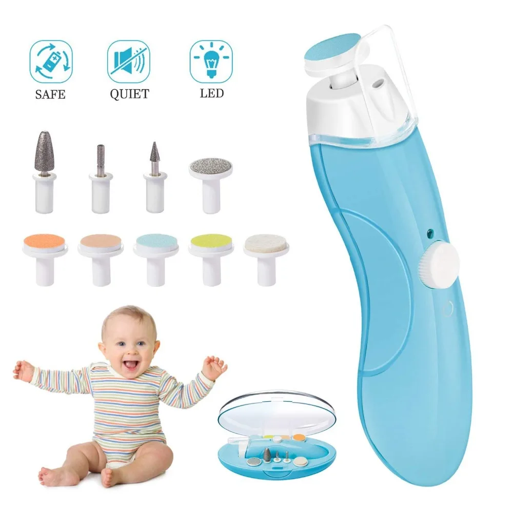 Новинка USB зарядка новый электрический детский пилочка для ногтей безопасные