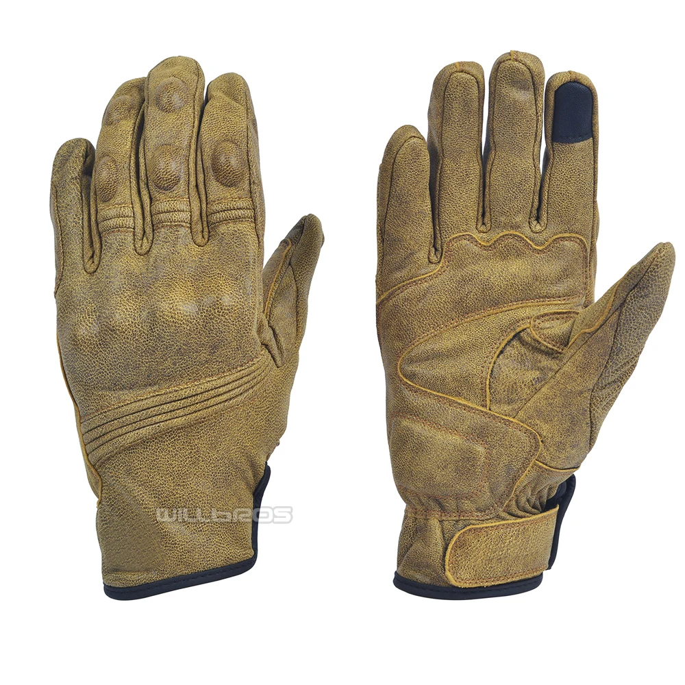 Мотокро внедорожные натуральная кожа перчатки мотоциклетные уличные Moto