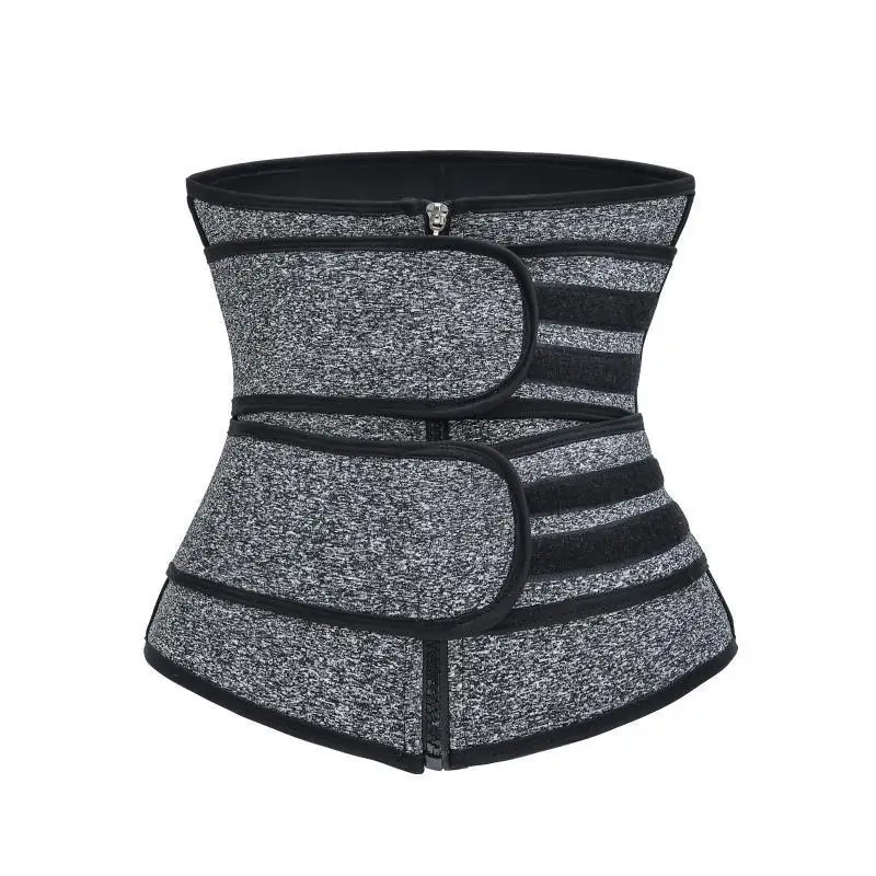 

New Women's Neoprene Corset Women's Double Band Reinforcement Sports Belly Band Waist Trainer Body Shaper Curve
