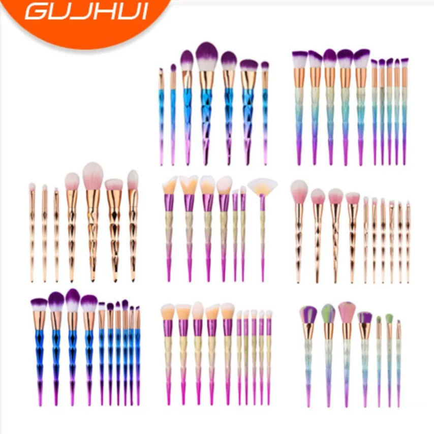 

7 шт., набор кистей для макияжа GUJHUI