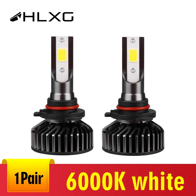 Светодиодсветильник лампа HLXG для дальнего автомобисветильник 6000 К 9005/HB3 12 В 9005 лм