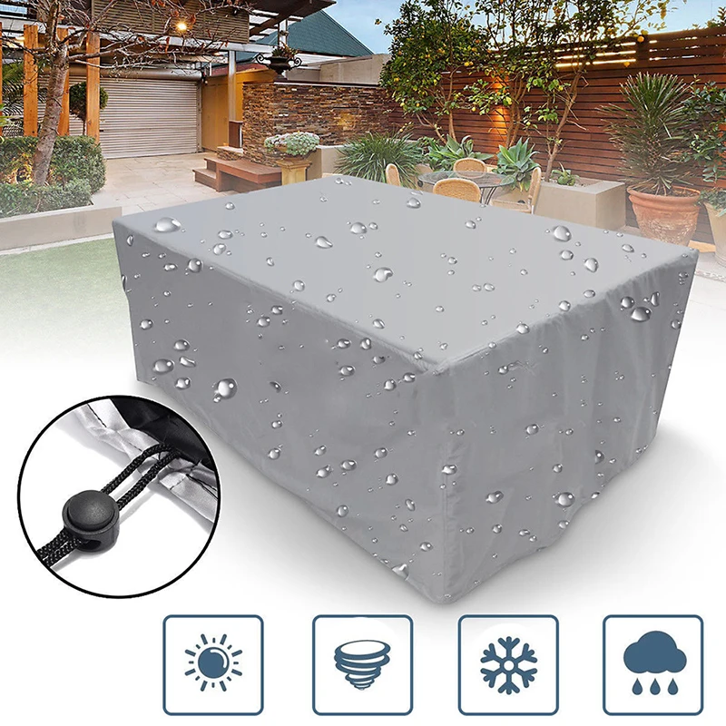 

Waterproof Outdoor Patio Garden Furniture Cover Rain Snow Chair covers for Sofa Table Chair Dust Proof Cover