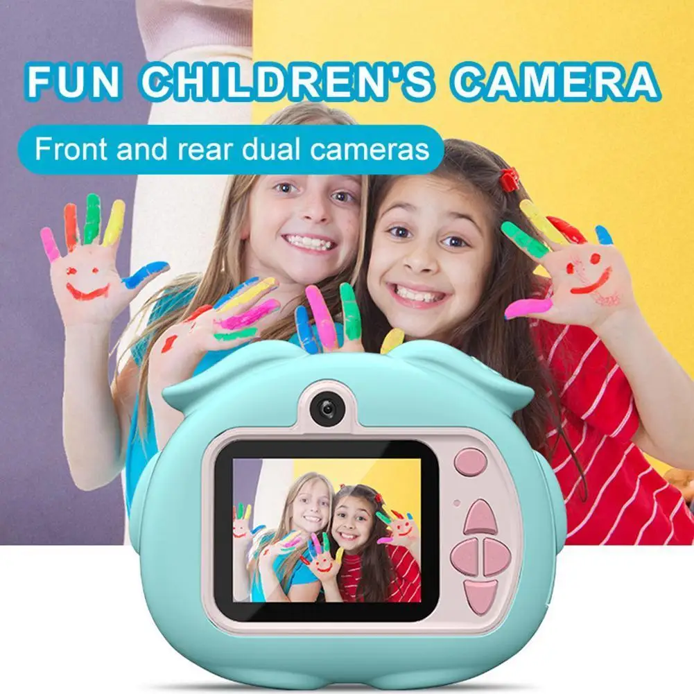 

X18 High Definition Digital Camera for Kid Front&Back Cameras 20 Million Pixel Video Recorder Camcorder Children Gift