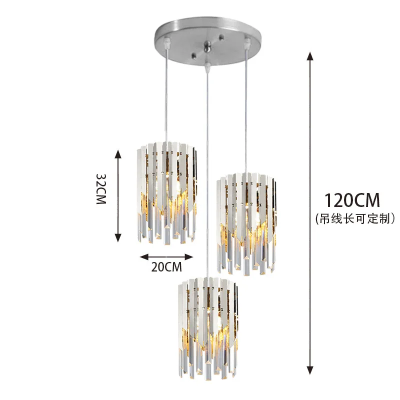 Современная хрустальная люстра светильник Топ K9 столовая кухня люстры спальня