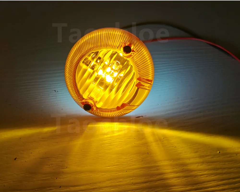 

2pcs 8cm led truck indicator light for MAN Truck lights TGA lights TGX lamp TGS lights 81253206115 81253206117 Turn Signal Light