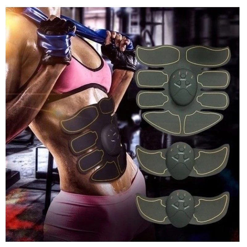 Стимулятор мышц живота тренажер электростимулятор для тренировки дома и