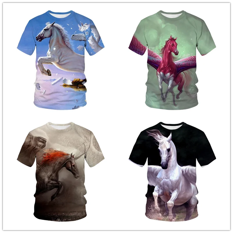 Футболка мужская с 3D принтом аниме смешные топы для мальчиков и девочек