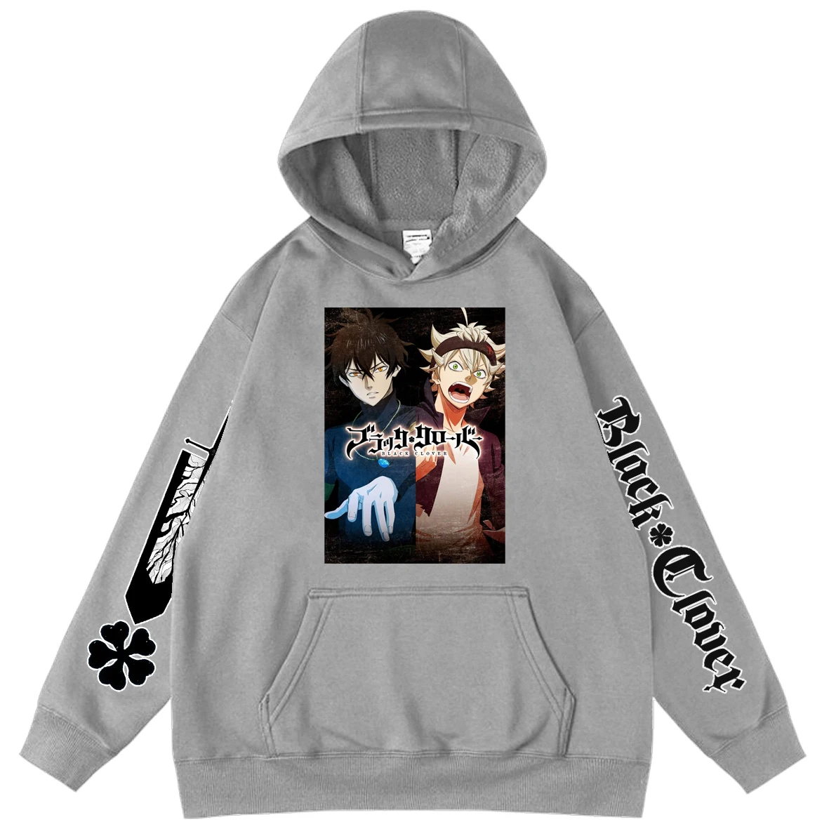 

Black Clover Children's Clothing Kids Hoodies Boys Long Sleeves Oversized Sweatshirt Sportswear Casual Tracksuits Clothes Hoodie