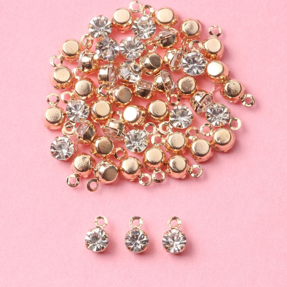 50 шт. стразы мини-пряжки для кукол | Игрушки и хобби