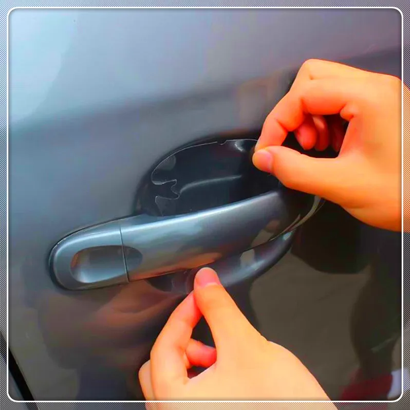 Защитная пленка для ручки автомобиля прозрачная наклейка BMW 330e M235i Compact 520d 518d 428i 530d