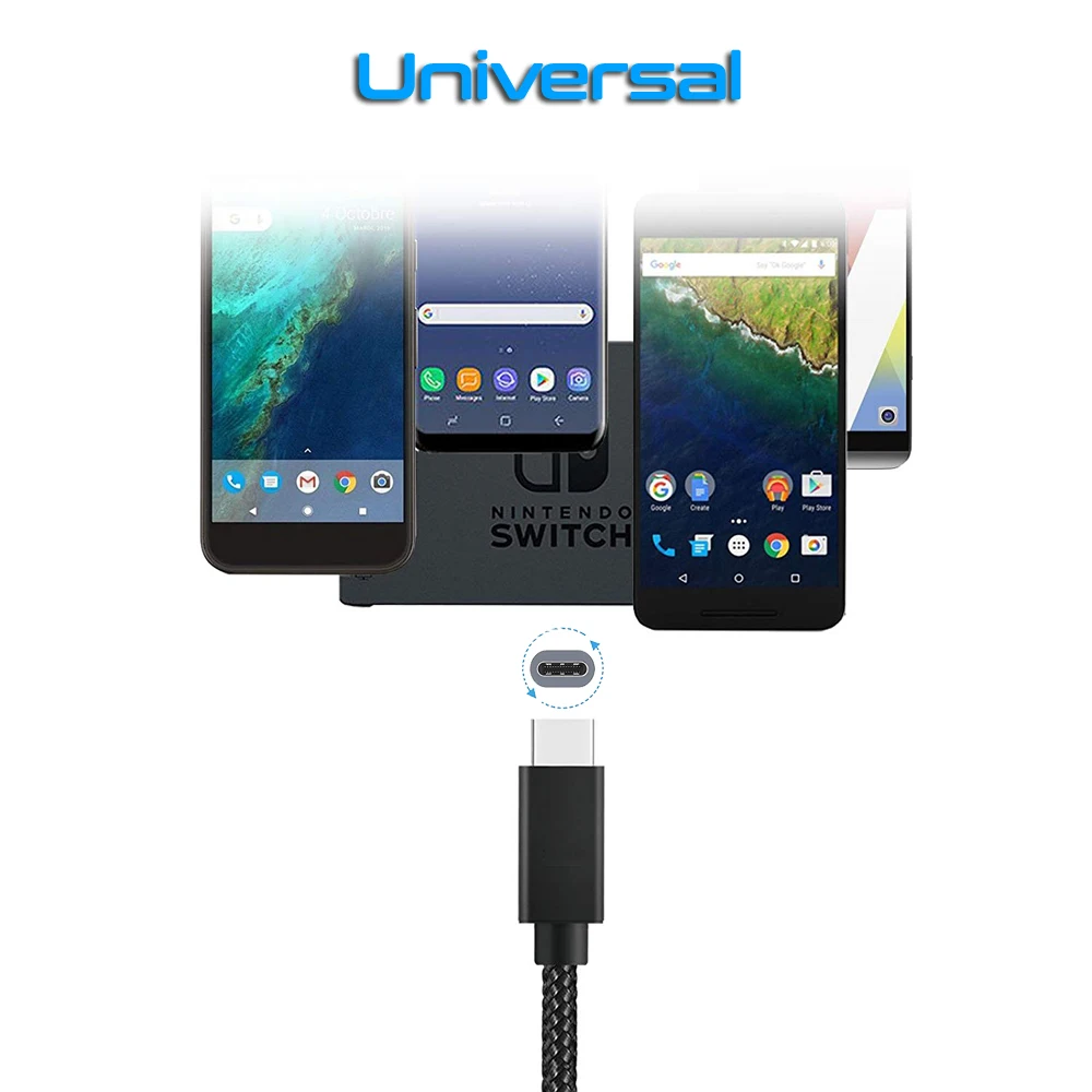 Кабель STOD USB 3 0 Type C для быстрой зарядки А 5 Гбит/с Samsung Galaxy S8 S9 Huawei P20 Mi 9 Oneplus LG G8|nylon