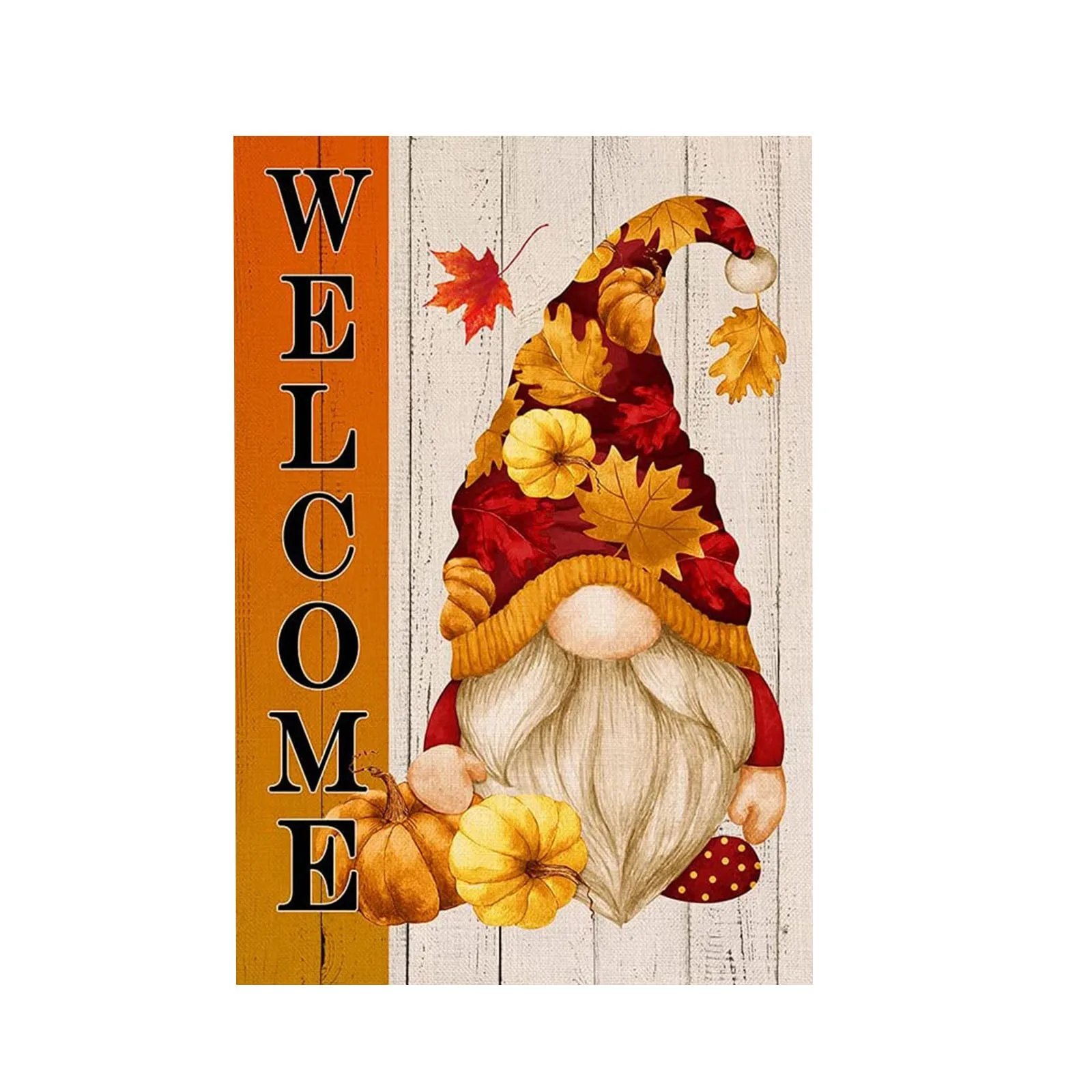 Thanksgiving Pumpkin Haunted House Holiday Banner Courtyard Garden Flag Patio Decor Party Props Supplies | Дом и сад