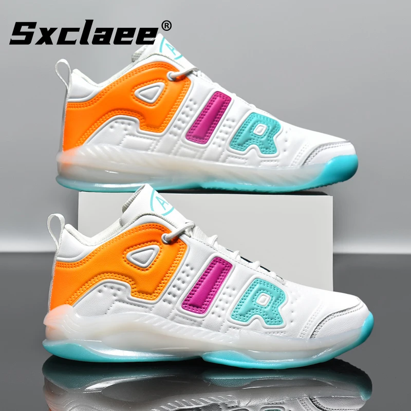 

Sxclaee Casual Sports Men's Shoes 2021 Fashion Youth Street Trend Effective Cushioning and Anti-skid Boosting Bounce Size 46