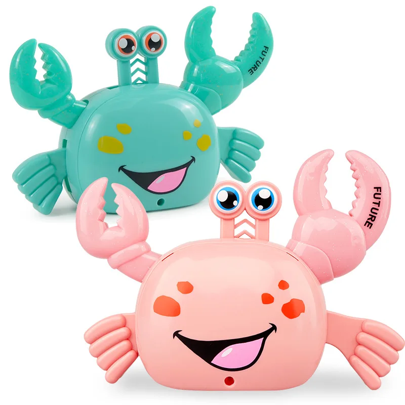 Музыкальная детская игрушка краб инструменты для детей мигающие автоматические