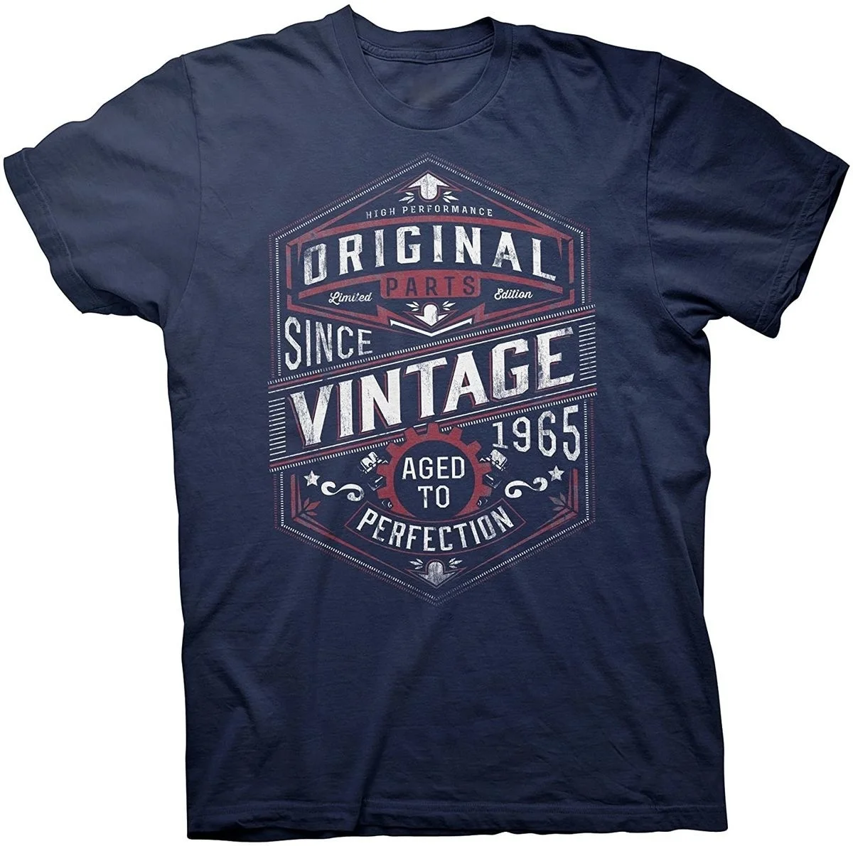 

Футболка Мужская/женская с принтом на день рождения, 1965