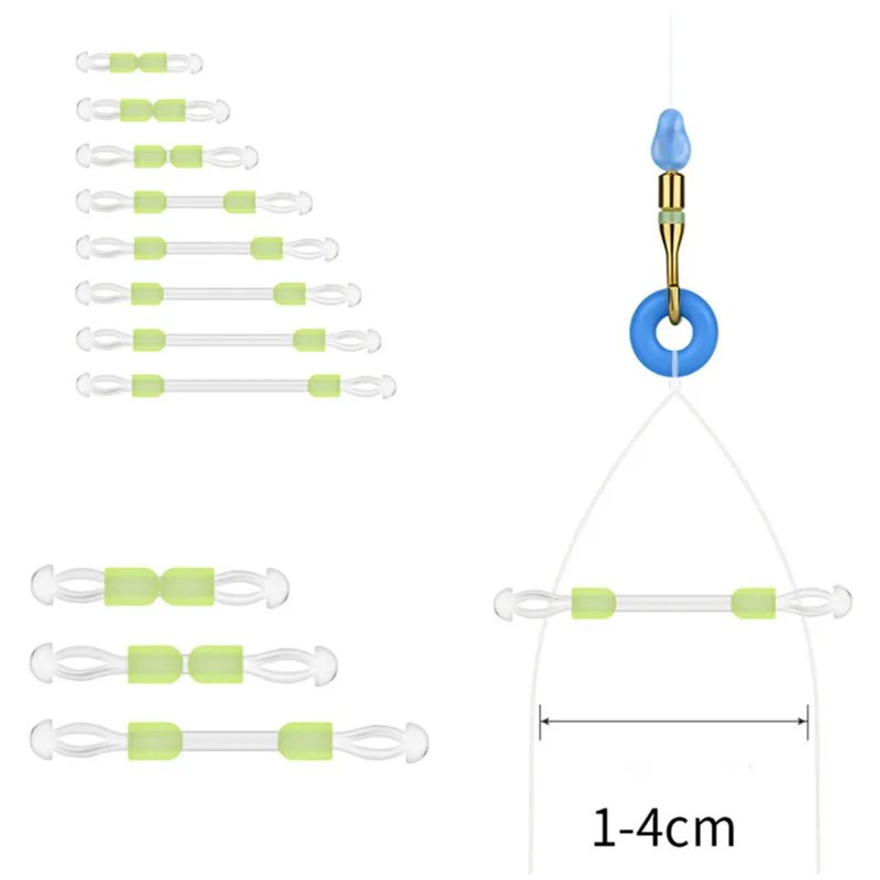 5 шт. силиконовые двусторонние крючки для рыболовной лески | Спорт и развлечения
