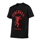 Утепленная Мужская футболка с логотипом виски с изображением корицы Fireball, футболка большого размера с рисунком из аниме, футболка для моего аккаунта