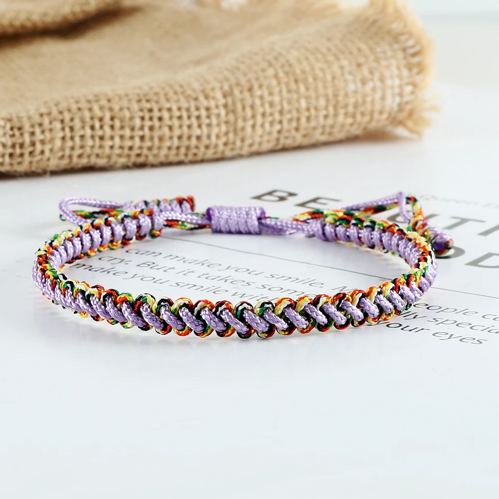 Очаровательный плетеный браслет с китайскими змеиными узлами для мужчин и