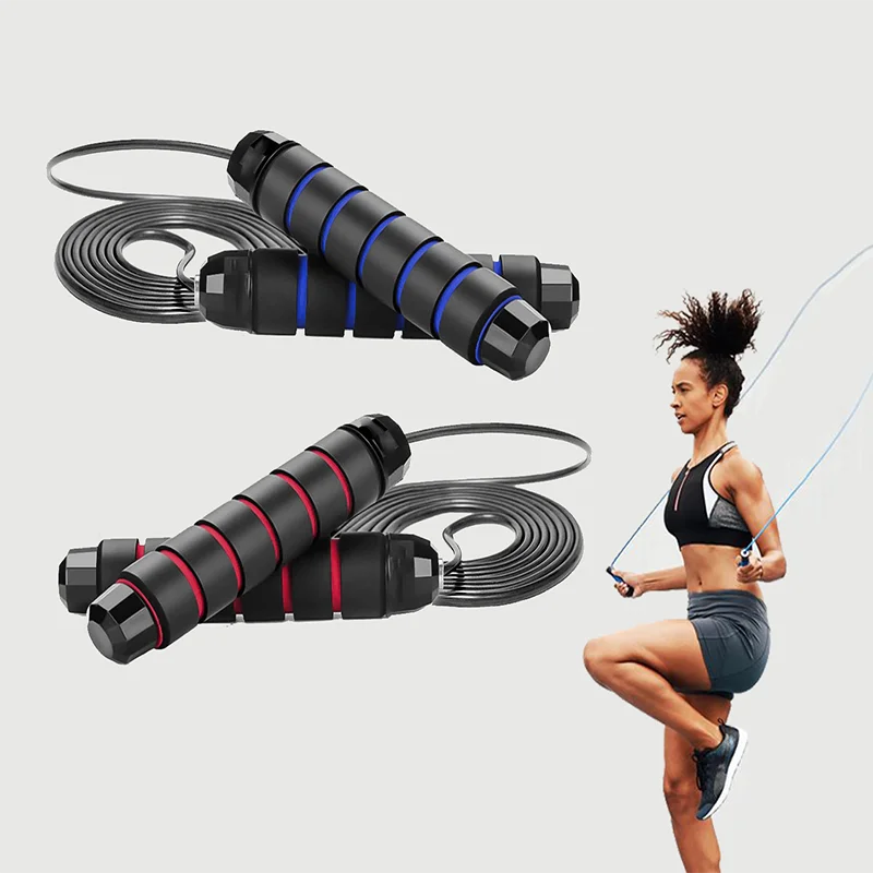 Скакалка со стальными подшипниками быстрый с шарикоподшипниками для занятий