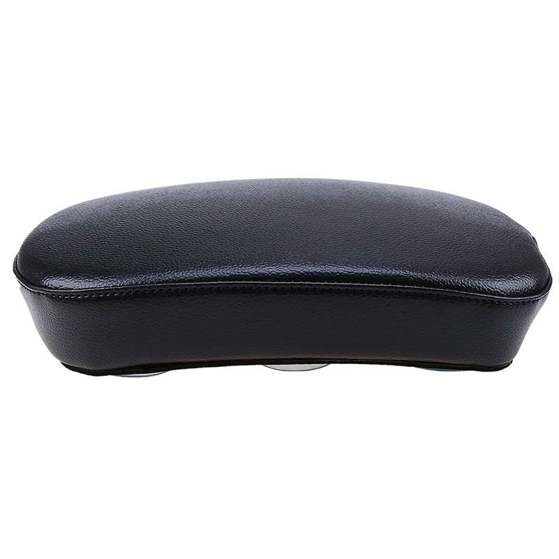 Черные 8 присосок для задних сидений мотоцикла из искусственной кожи пассажиров