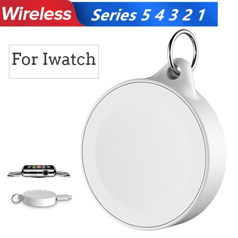 

Portable Wireless Charger for Apple Watch charger series 7 6 SE 5 4 3 44mm 40mm IWatch 42mm 38mm Usb Magnetic Keychain Charging