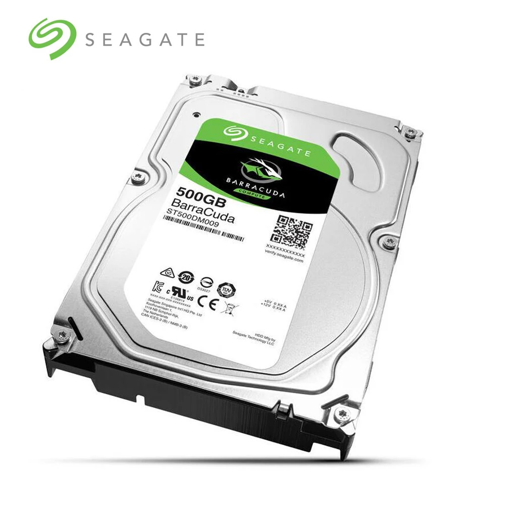 Seagate бренд 500 Настольный ПК 3 5 &quotВнутренний механический жесткий диск SATA 6 ГБ/сек.