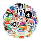 10 Вт, 30 Вт, 50 шт.упак. программист сетевой компьютер серии наклейки для автомобилей мотоциклы чашки воды мебель для детских игрушек для багажа