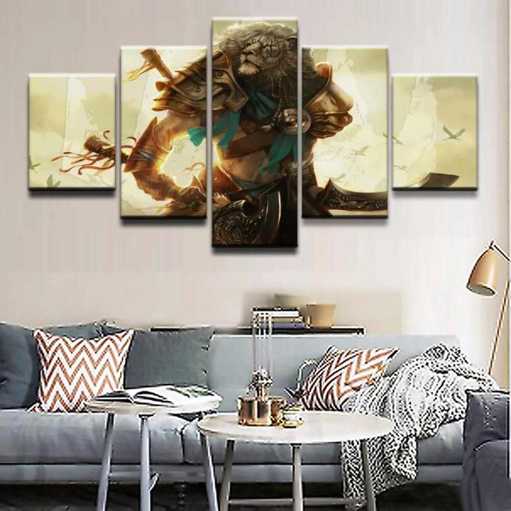 Холст современные картины украшение для дома 5 шт. Волшебный сбор настенные