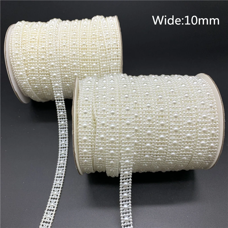 Бусины акриловые 2 шт. 10 мм с имитацией жемчуга цвета слоновой кости BEA1125 |