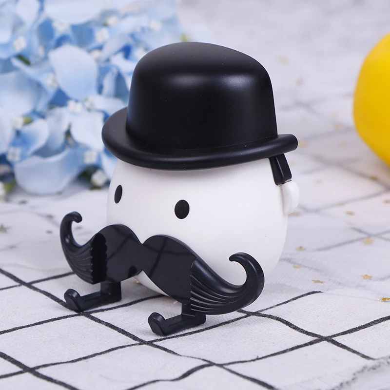 Пластиковый держатель для бритвы в форме усов стеллаж хранения ванной комнате