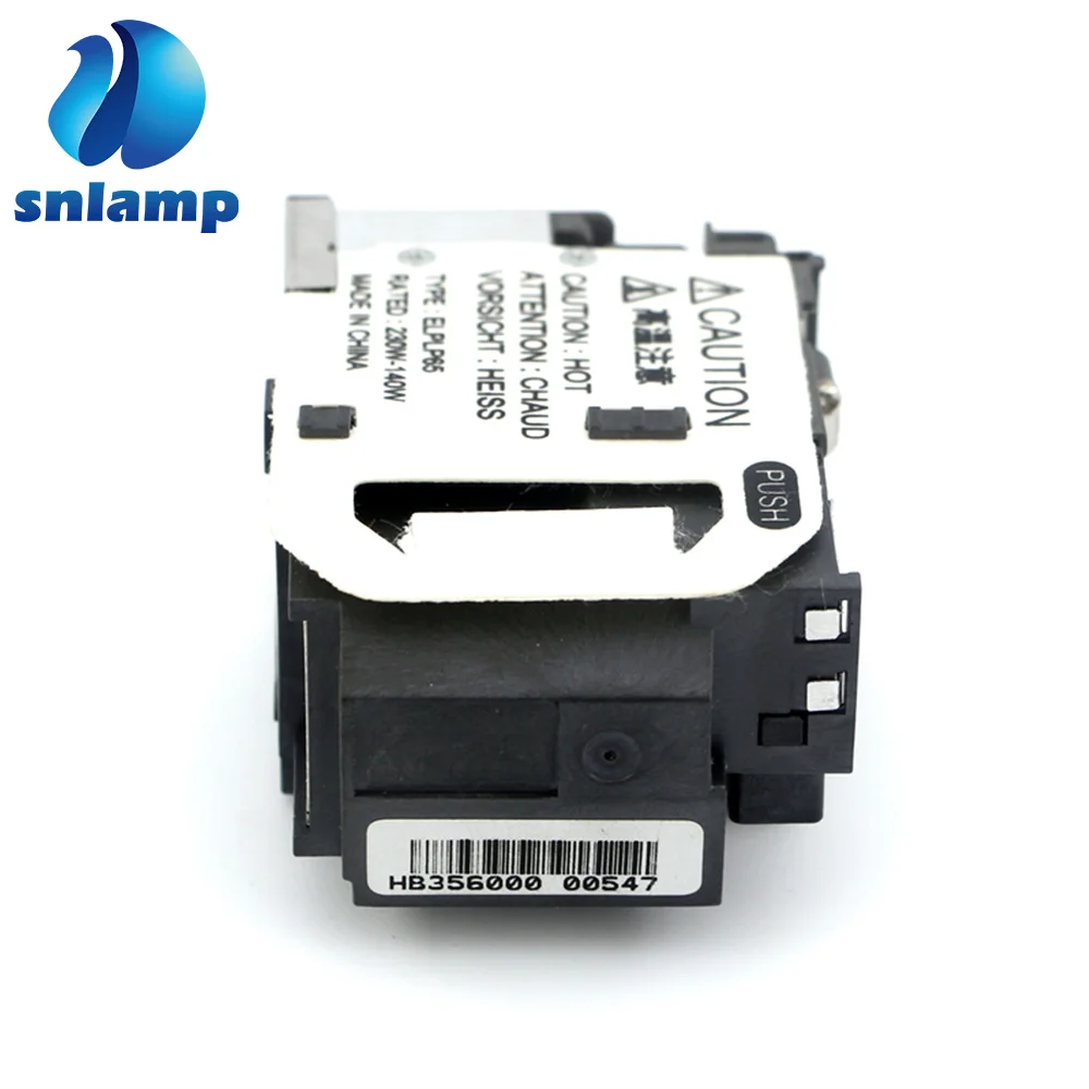 Оригинальная лампа для проектора для моделей ELPLP65 EB-1750 1760W 1770W 1771W 1775W C301MN C301MS C261M C261MN C3005WN C3010WN C260M on.