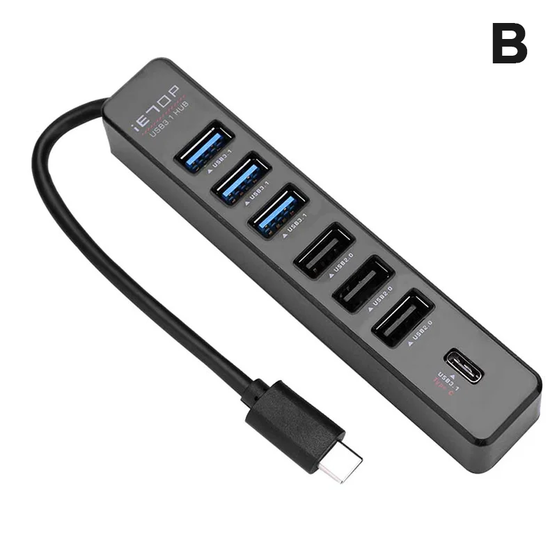 Usb-хаб 4/7 Порты и разъёмы расширитель адаптер USB 3 1 концентратор Мульти C сплиттер